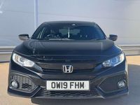 Begagnad Honda Civic SR 126 HK (92 kW) 2019 Svart Halvkombi