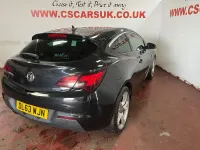 Used Vauxhall Astra GTC SRi 140 HP (102 kW) 2014 Black Coupe