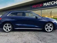 Used Audi A3 Sportback S-Line 110 HP (80 kW) 2023 Blue Hatchback