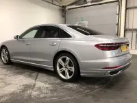 Used Audi A8L S-Line 286 HP (210 kW) 2022 Silver Sedan