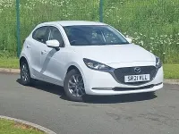 Used Mazda 2 90 HP (66 kW) 2021 White Hatchback