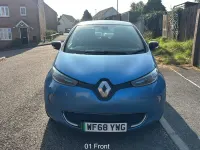 Used Renault Zoe Dynamique 80 kW (109 HP) 2018 Blue Hatchback