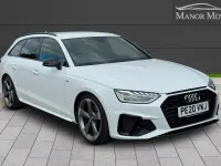 Used Audi A4 Black Edition 150 HP (110 kW) 2020 White Estate