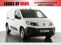 Ny Peugeot Partner 131 HK (96 kW) 2025 Vit Minibuss