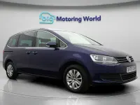 Usado VW Sharan SE 150 HP (110 kW) 2020 Azul Monovolume
