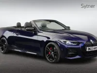 Used BMW 420 M Sport 181 HP (133 kW) 2023 Blue Cabriolet