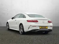 Used Mercedes E220 AMG line 194 HP (142 kW) 2018 White Coupe