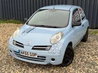 Used Nissan Micra S 79 HP (58 kW) 2005 Blue Hatchback