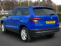 Begagnad Skoda Karoq SE Technology 116 HK (85 kW) 2019 Blå SUV