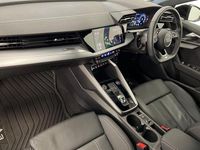 Used Audi A3 Black Edition 150 HP (110 kW) 2024 Navarra blue Hatchback