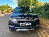 Begagnad Land Rover Range Rover Sport HSE 2013 Blå SUV