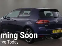Used VW Golf VII GTD 181 HP (133 kW) 2016 Blue Hatchback