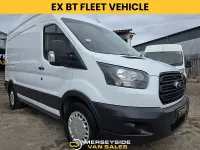 Used Ford Transit 130 HP (95 kW) 2019 White Van