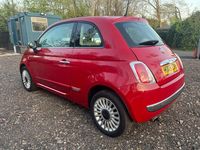 Used Fiat 500 Lounge 69 HP (50 kW) 2013 Red Hatchback