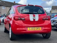 Used Vauxhall Corsa 89 HP (65 kW) 2015 Red Hatchback