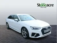 Used Audi A4 S-Line 204 HP (150 kW) 2024 White Estate