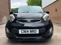 Used Kia Picanto 84 HP (61 kW) 2014 Black Hatchback