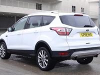 Used Ford Kuga Titanium 120 HP (88 kW) 2019 Frozen white SUV