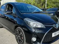 Used Toyota Yaris Design 101 HP (74 kW) 2016 Black Hatchback