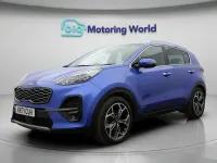 Used Kia Sportage GT-Line S 136 HP (100 kW) 2021 Blue SUV
