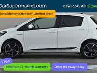 Used Toyota Yaris Hybrid Design 101 HP (74 kW) 2018 White Hatchback