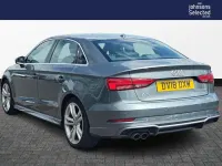 Used Audi A3 S-Line 150 HP (110 kW) 2018 Grey Sedan