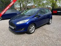 Used Ford Fiesta Zetec 100 HP (73 kW) 2014 Blue Hatchback