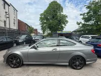 Used Mercedes C220 Sport Edition 2014 Silver Coupe