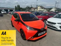Used Toyota Aygo X-cite 68 HP (50 kW) 2014 Orange Hatchback
