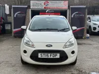 Used Ford Ka S 69 HP (50 kW) 2015 White Hatchback