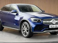 Used Mercedes GLC300 AMG Line Premium Plus 258 HP (189 kW) 2021 Blue SUV
