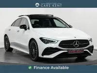 Used Mercedes CLA200 AMG Line Premium Plus 163 HP (119 kW) 2023 White Coupe