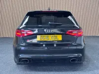 Used Audi RS3 Comfort 2016 Black Sedan