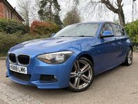 Used BMW 116 M Sport 136 HP (100 kW) 2014 Blue Hatchback