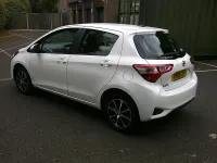 Used Toyota Yaris 2018 White Hatchback