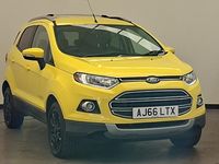 Used Ford Ecosport Titanium 95 HP (69 kW) 2017 Yellow SUV