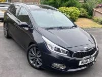 Used Kia Ceed Sportswagon 136 HP (100 kW) 2016 Black Estate