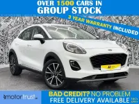 Used Ford Puma Titanium 125 HP (91 kW) 2022 White SUV