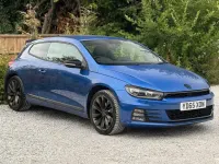 Used VW Scirocco GT 125 HP (91 kW) 2015 Blue Coupe