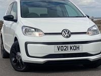 Used VW up! Black Edition 65 HP (47 kW) 2021 Pure white Hatchback