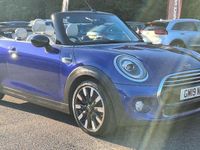 Begagnad Mini Cooper Cabriolet Exclusive 2019 Blå Cab