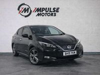 Used Nissan Leaf N-Connecta 2019 Black Hatchback