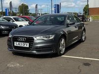 Begagnad Audi A6 S-Line 177 HK (130 kW) 2013 Grå Sedan