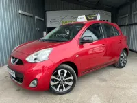 Used Nissan Micra S 98 HP (72 kW) 2015 Red Hatchback