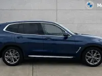 Used BMW X3 xLine 190 HP (139 kW) 2019 Phytonic blue metallic paint SUV
