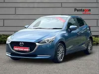 Used Mazda 2 Inclusive 90 HP (66 kW) 2022 Blue Hatchback