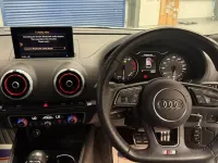 Used Audi A3 Black Edition 2017 White Hatchback