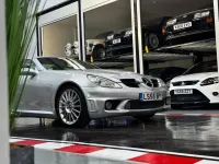 Used Mercedes SLK55 AMG AMG 360 HP (264 kW) 2005 Silver Cabriolet