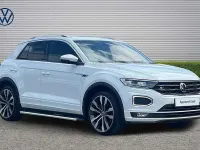 Used VW T-Roc R-line 150 HP (110 kW) 2021 White SUV