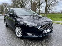 Used Ford Focus Zetec 120 HP (88 kW) 2017 Black Hatchback